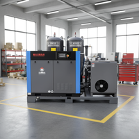 Compresseur à vis sans huile HuiTong XinDa 22-55kW/30-75HP 5 1 PM VSD avec sécheur d'air haute pression haute fréquence moteur 1200L