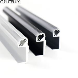 Éclairage LED pour étagère de placard, profilé en aluminium à fixation latérale à 45 degrés, pour panneaux de bois de 18 mm, idéal pour l'éclairage des armoires et placards. - Product Image 4