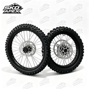 ชุดล้อ Sur Ron Light Bee X LBX <span class=keywords><strong>19</strong></span> ขนาด 16 นิ้ว พร้อมยางและกระทะล้อ ใช้ได้กับ Talaria MX4 MX3 X3 79Bike อะไหล่รถมอเตอร์ครอสวิบาก - Product Image 1