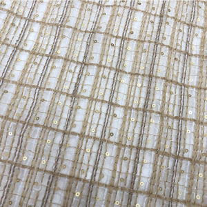 Moda abito da sposa lucido tessuto da sposa da donna profumato brezza perline <span class=keywords><strong>e</strong></span> reticolo 3 Mm <span class=keywords><strong>pizzo</strong></span> paillettes tessuto a rete disegni del cliente - Product Image 5