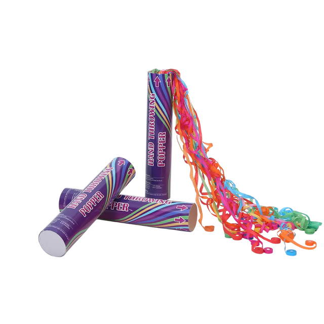 New Year Party Throw Confetti Streamer Wedding Decoration 25cm Confetti Cannon Party Poppers
