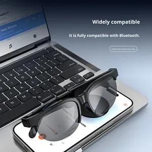 Lunettes de <span class=keywords><strong>traduction</strong></span> intelligentes G58 5.4 Stéréo pour la communication sans fil avec <span class=keywords><strong>traduction</strong></span> vocale, ajustement personnalisé, idéales pour les activités sportives en extérieur et les environnements dynamiques - Product Image 1