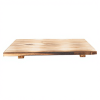 Multifunktionale Rechteckige Holz-Untersetzer Wärmeisolierende Matte Umweltfreundlich für Steintöpfe Elegante Tischdekoration Zuhause