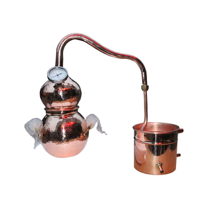 DYE 5L 10L 20L Kupfer topf noch ätherisches Öl noch Destillation maschine Whisky Alembic - Product Image 5