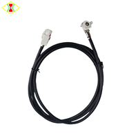 Hochgeschwindigkeits-IP68-Strom- und Datenkabel LVDS Typ B 4P Buchse auf 4+2P Rechtwinkliger Stecker 1,6m für Automotive USB-Bildschirm-Kamera