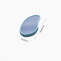 Râpe pour les pieds en nano-verre pour éliminer en douceur les peaux mortes et les callosités, exfoliation douce et efficace