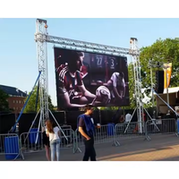 Écran LED de location extérieur P3.91, étanche IP65, panneau en aluminium moulé sous pression, affichage de fond de scène, location pour événements, mur vidéo