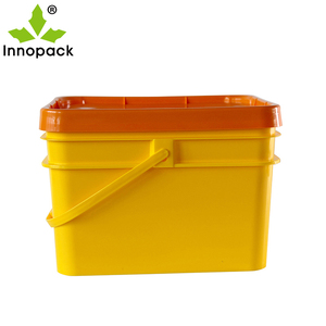 ผู้ผลิตขายตรง ถังพลาสติกทรงเหลี่ยม ขนาด 15 ลิตร เกรดอาหาร ทนทาน รับผลิตตามแบบ - Product Image 1