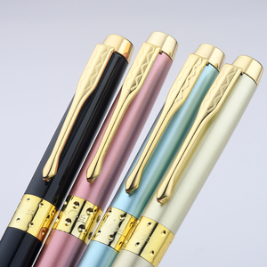 <span class=keywords><strong>Stylo</strong></span> plume pour étudiant avec cartouche d'encre, pointe en acier inoxydable, <span class=keywords><strong>calligraphie</strong></span> métallique, emballage détaché - Product Image 3