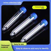 Sedimento de orina para tapa de rosca de tubo de 12 ml, plástico duro, envasado individualmente