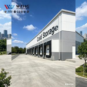 Modular Cold Room Warehouse Energy Saving Q355b Steel Structure <b>Builder</b> Preference Quick Install Project Owner - Product Image 1