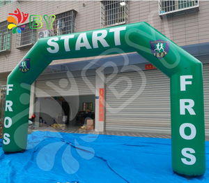 Système de brumisation de refroidissement pour marathon extérieur TENTSPACE Arc de brumisation gonflable de course pour arches de soufflage publicitaires - Product Image 4