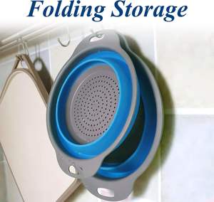 Over the <b>Sink</b> Colanders Kitchen <b>Sink</b> Fruit <b>Strainer</b> <b>Basket</b> Extendable <b>Sink</b> Colander Plastic Sustainable Kitchen Filter - Product Image 2