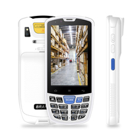 Terminal Móvil Portátil Android Personalizado P40T-S, PDA para Automóvil con Escáner de Código de Barras 1D 2D QR, con Certificado CE FCC RoHS CCC