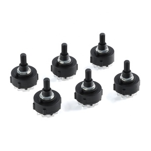 RS26 Band saklar putar gigi 1 2 3 4 posisi tiang 12/6/4/3 saklar dapat disesuaikan papan Plug-in PCB dapat dipilih - Product Image 1