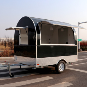 Remorque alimentaire mobile ronde à prix direct usine, livraison gratuite, camion de restauration pour café, pizza, <span class=keywords><strong>burger</strong></span> - Product Image 2
