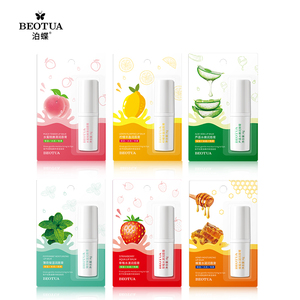 Bálsamo Labial BEOTUA Anti Resequedad, Impermeable, Reparador, Hidratante y Nutritivo con Menta, Aloe Vera, Limón, Miel, Durazno y Fresa - Product Image 2