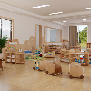 Meubles de botanique Montessori, armoire de plantation en bois pour la botanique, mobilier pour la maison, la maternelle, l'école, la garderie, table et chaise - Product Image 5