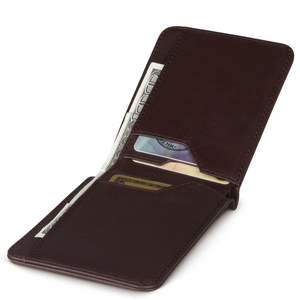 Vintage Classics Brown Crazy Horse Cuero Bifold Mens Wallet RFID Bloqueo Delgado Titular de la tarjeta de crédito para <span class=keywords><strong>los</strong></span> hombres - Product Image 2