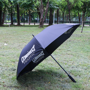 Ombrello da Golf UV Extra Large verde personalizzato con Logo personalizzato con motivo dritto e disegno ad effetto rapido - Product Image 3