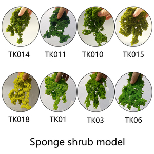 20G/26 Kleurensysteem Schuimstruik Model Lage Bush Vegetatie Zandtafel Lay-Out Scène Aanpasbaar - Product Image 3