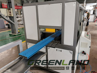 Extrudeuse WPC Greenlandplast SJSZ65/132, machine de fabrication de terrasses en WPC, machine composite bois-plastique