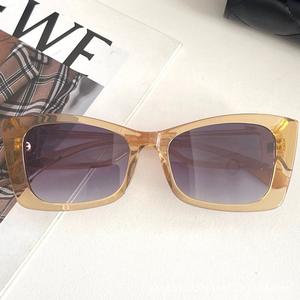 Lunettes de soleil tendance vintage bleues de haute qualité avec verres PC UV400, style streetwear euro-américain 2025, polyvalentes - Product Image 6