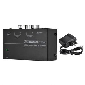 Préamplificateur phono ultra compact DAYMIC avec interfaces RCA et TRS 1/4 pouce - Product Image 6