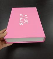 Boîtes d'emballage en carton de qualité supérieure en forme de livre pour perruques, extensions de cheveux, sérums de soin de la peau, vernis à ongles, huiles - Personnalisables