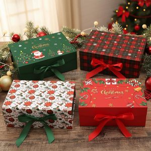 Wholesale Custom Printed Christmas <b>Gift</b> Boxes Santa Claus Snowman Design Festive Holiday Packaging Ready to Ship - Product Image 5