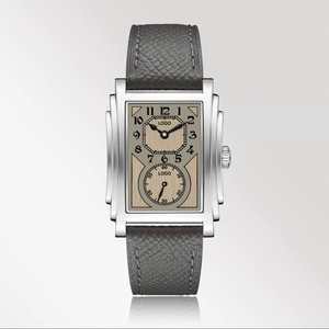 Reloj Analógico de Cuarzo Clásico Retro de 42 mm, Caja de Acero Resistente al Agua con LED, Correa de Cuero de 20 mm, Cristal de Zafiro Miyota, Forma Cuadrada, Alta Gama - Product Image 3