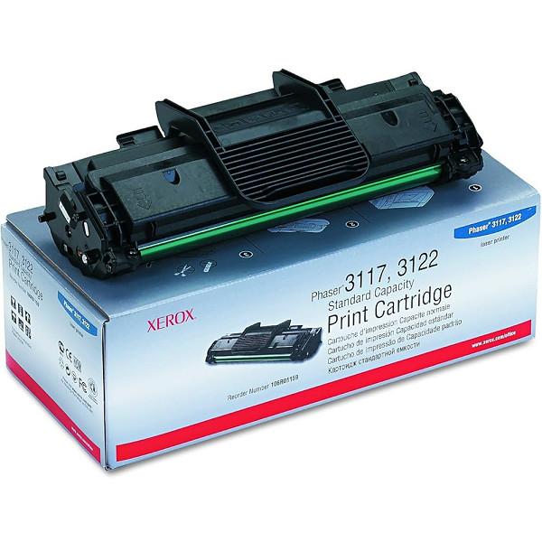 3117 3122 3124 3125 Full Black Toner Cartridge High Yield Genuine Laser Printer Toner