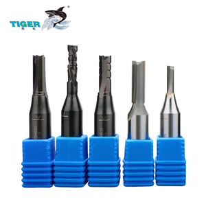 Jinan Joseph's Tiger Tools Fraise de compression à double denture 1/2 de haute qualité pour machines CNC, pour le bois et le MDF - Product Image 4