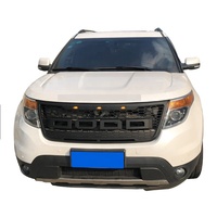 Calandre extérieure pour suv, accessoire de voiture, compatible avec ford explorer, 2011 2012, 2013, 2014, 2015, vente en gros, usine chinoise