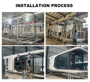 Capsula Spaziale Abitabile su Misura, Mobile, Ignifuga, Antivento e Impermeabile - Product Image 5