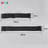 Bande élastique en nylon souple pour perruque, taille 3*26CM, pour bandeau de cheveux - Produit fini en stock