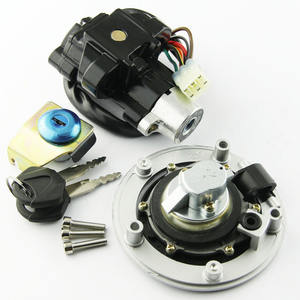 高品质摩托车油箱盖锁开关点火开关启动开关组合套装，用于Suzuki GSXR600/<span class=keywords><strong>X</strong></span> - Product Image 3