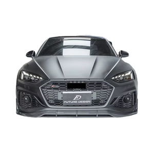 ชุดแต่งคาร์บอนไฟเบอร์สไตล์ FD สำหรับ Audi RS5 พร้อมลิ้นหน้า สเกิร์ตข้าง ดิฟฟิวเซอร์ สปอยเลอร์ สภาพใหม่ - Product Image 1