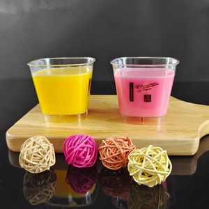 Vente en gros de gobelets à mousse carrés transparents de 7 cm de diamètre, contenants en plastique rigide pour échantillons de pâtisserie et coffrets cadeaux personnalisés pour les fêtes - Product Image 6