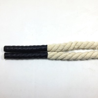 Cordon de saut en macramé personnalisé, 3 brins torsadés, 100% polyester haute ténacité, enduit, diamètre 5 mm, longueur 100 cm, marque Maoyuan