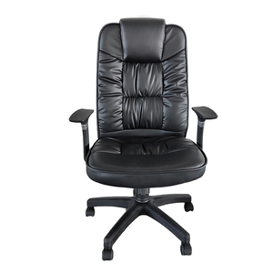 2018 factory comfortable President President black PU leather executive office chair - Product Image 2