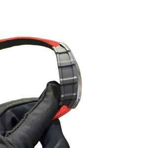 Reloj Automático de Fibra de Carbono de Alta Gama Personalizado para Hombre, Caja Negra con Correa Roja, Reloj Mecánico - Product Image 4