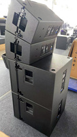 Powavesound-subwoofer activo 900 series 918SP, altavoz de graves medios de 18 pulgadas para sistema de matriz de línea alimentada, altavoces activos