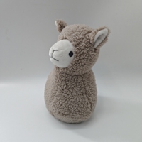 Butée de porte en peluche mignonne personnalisée en forme de mouton lestée pour la décoration intérieure