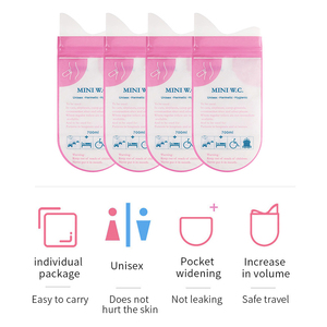 Personnalisé En Plein Air D'urgence Uriner Sacs Facile <span class=keywords><strong>Prendre</strong></span> Pisse Sacs Voyage Mini Toilette mobile Pour Bébé Femmes/Hommes sac de Vomi drop ship - Product Image 4