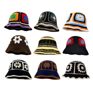 Servicio Personalizado Integral, Fabricante de Gorros de Pescador, Gorro de Pescador de Crochet Colorido de Alta Calidad para Mujer - Product Image 2