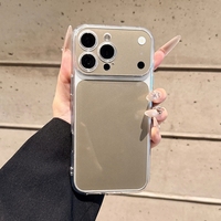 Coque de téléphone de luxe souple effet bonbon pour iPhone 13 14 15 16 17 Pro Max Air, coque arrière antichoc en acrylique