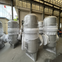 Carcasa de Filtro de Membrana de Acero Inoxidable de Alto Flujo Industrial con Bomba, Motor y PLC para Filtración de Líquidos en Plantas de Tratamiento de Agua