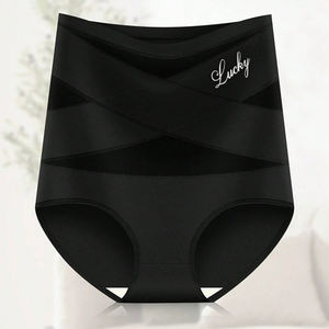 Sous-vêtement européen et américain grande taille pour femme Sous-vêtement de compression taille haute Sous-vêtement triangle - Product Image 3