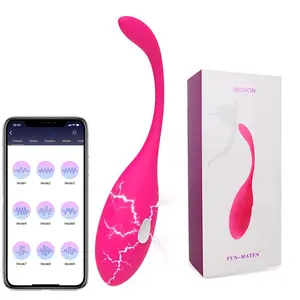 Vibromasseurs œufs connectés via application, boules de Kegel vibrantes pour le point <span class=keywords><strong>G</strong></span>, vibromasseur, godemiché féminin, culotte vibrante, jouets sexuels pour femmes - Product Image 1